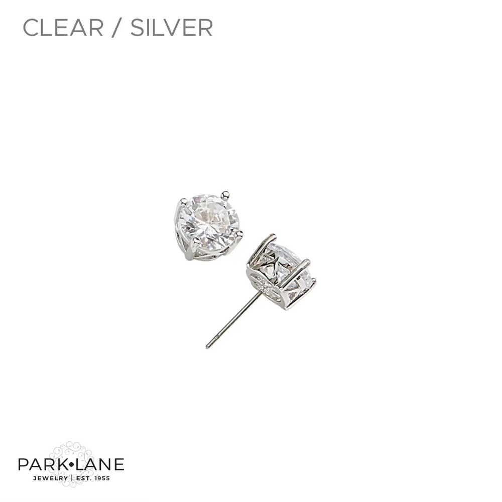 Park Lane Impression Silver Stud Earrings